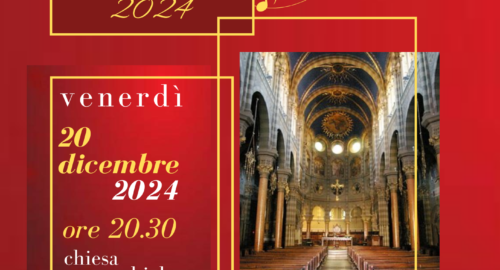 Grande CONCERTO DI NATALE il 20 dicembre 2024 in chiesa parrocchiale