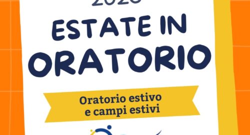 ESTATE in ORATORIO 2025!